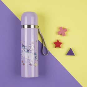Baby Moo-Whimsical Unicorn Purple 500Ml Flask