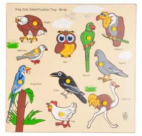 Skillofun-King Size Identification Tray  Birds