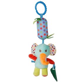 Baby Moo Elephant Multicolour Hanging Toy / Wind Chime With Teether - SKK-T003-ELEP