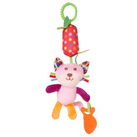 Baby Moo Rabbit Purple And Multicolour Hanging Toy / Wind Chime With Teether - SKK-T003-RAB