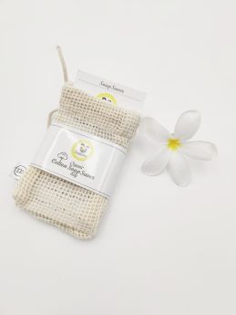 Cuddle Care-Organic Cotton Soap Saver Bag -Natural Color