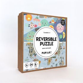 Pop Goes The Art-Reversible Puzzle | Space and Earth