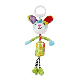 Baby Moo Mr. Flourist Green Hanging Musical Toy / Wind Chime Soft Rattle - SR3471