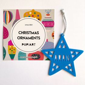 Pop Goes The Art-Tree Ornaments-Star