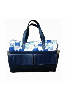 Herkraft-Blue Mat Diaper Bag