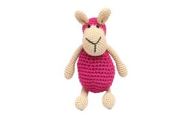 Happy Threads-Amigurumi Soft Toy- Handmade Crochet- Bashful Sheep