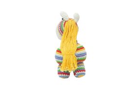 Happy Threads-Amigurumi Soft Toy- Handmade Crochet- Rainbow Pony