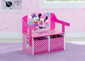 Delta Children Disney Minnie Mouse Activity Bench