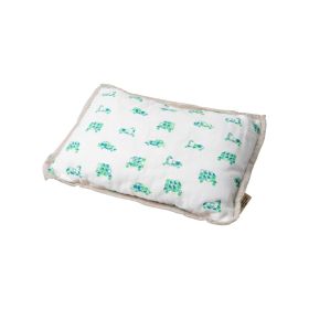 Tiny Giggles-Pillow-Wheels on roll Pillow-Green