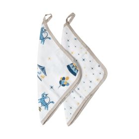 Tiny Giggles-Washcloth-Fiesta washcloths (Set of 2)