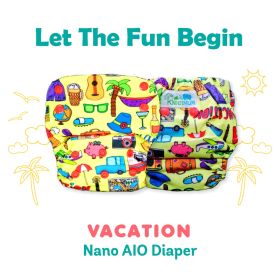 Kindermum-Vacation – Nano AIO with 2 organic cotton inserts