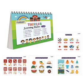 Clapjoy Velcro Book Level 2 Preschool Busy book for Toddler