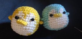 Vi_crea-Crochet Penguin Soft toy 