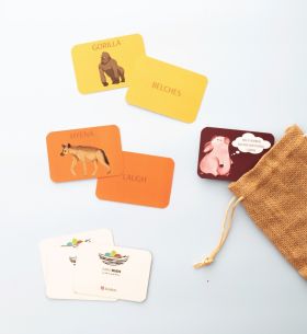 Early Buds-Wild Animal Sound Matching Cards