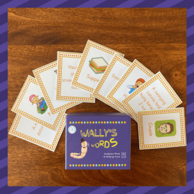 The Confident Communicator-Wally’s Words, Vocabulary Cards