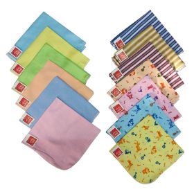 Love Baby-Cotton Washcloth towel brup cloth for New Born baby Face Towel Mix - WCL13 Combo