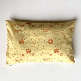 whitewater kids gift set - organic dhruvtara print kapok pillow + maracus