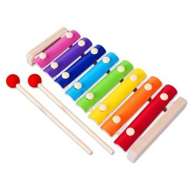 Channapatna Toys Xylophone for Kids (Big Size) Wooden Musical Instruments Piano Toy Baby Children Toddlers 6 Months + (Pack of 1)-WXMI001