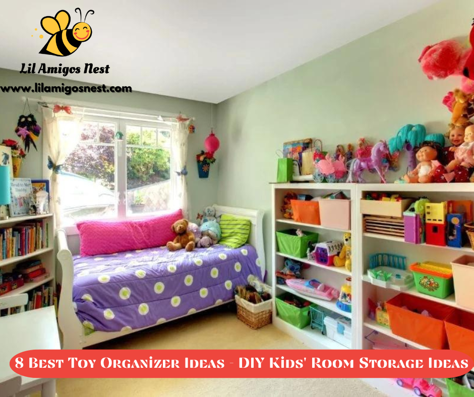 8 Best Toy Organizer Ideas - DIY Kids' Room Storage Ideas